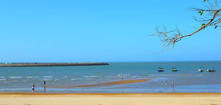 大海沙滩海南