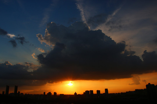 城市高空