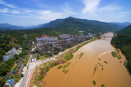 赤水市复兴古镇全貌