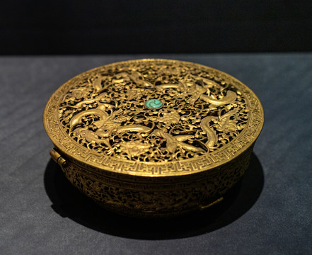 扎卜扎雅木碗金盒