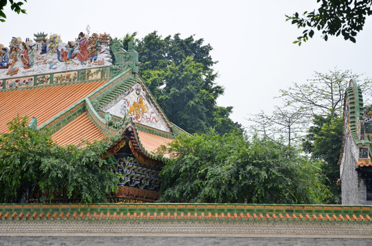 古建筑屋脊