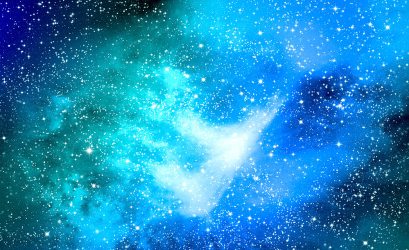 藍色星空