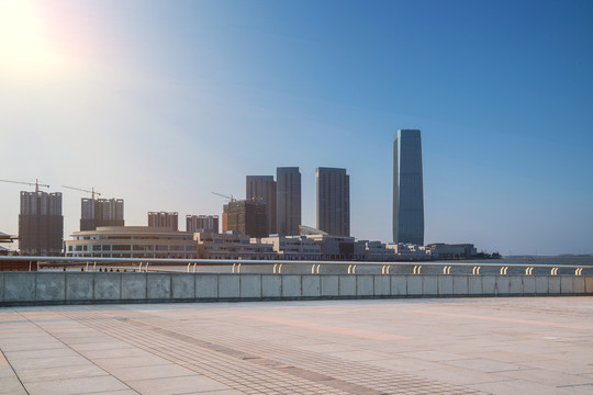 浙江杭州城市建筑和市民广场