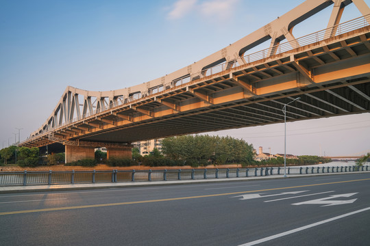 浙江杭州城市建筑和道路交通