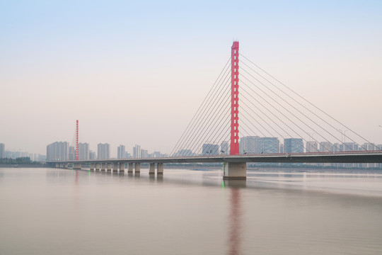 浙江杭州城市建筑和道路交通