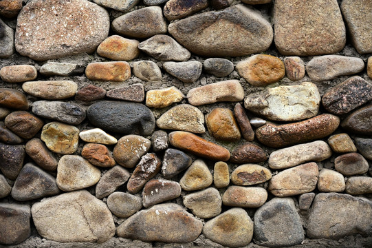 石头土墙