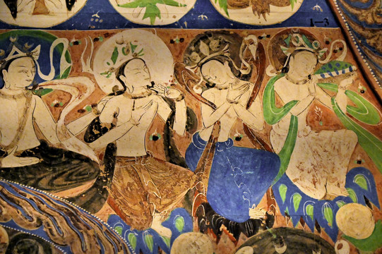 敦煌壁画中的古代人物形象