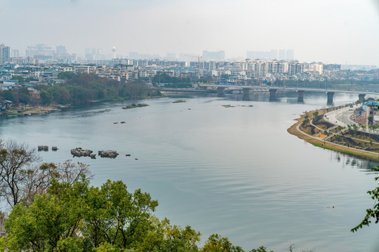 中国广西桂林叠彩山