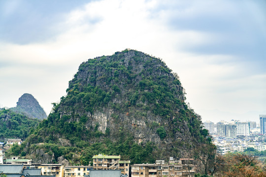 中国广西桂林叠彩山