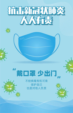 新冠狀肺炎海報
