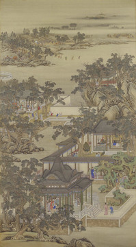 郎世寧十一月參禪