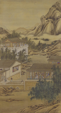 郎世寧十月畫像