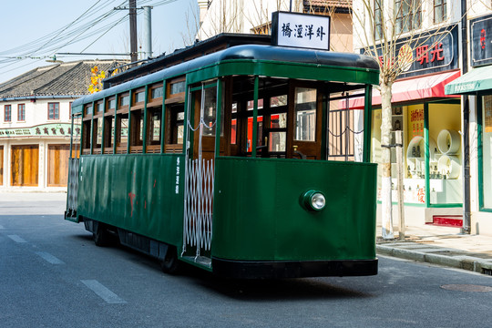 老上海公交车