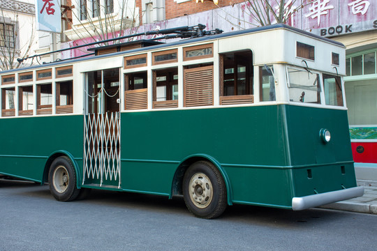 老上海公交车