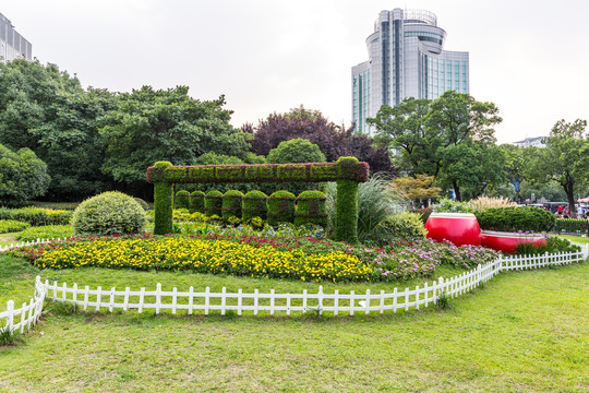 花坛绿植景观