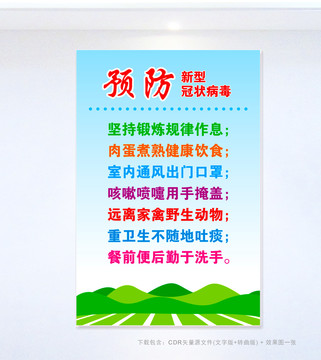 預(yù)防新型冠狀病毒