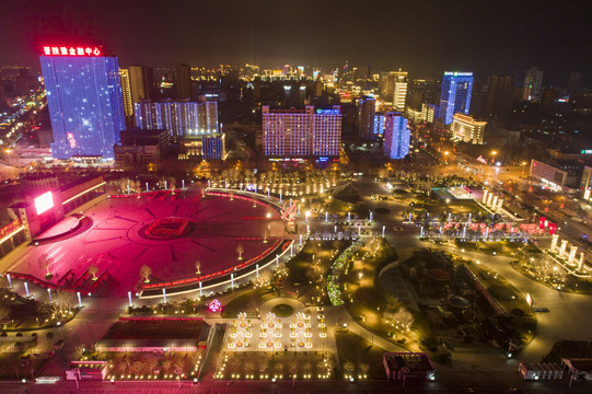 运城南风广场夜景