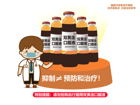 新冠狀病毒之雙黃連