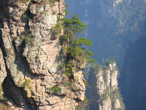 湖南湘西张家界黄石寨天子山风景