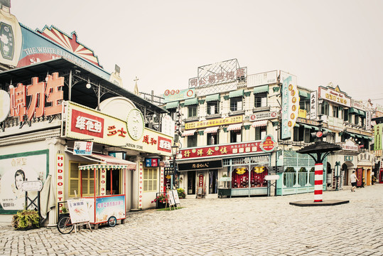 老香港街景