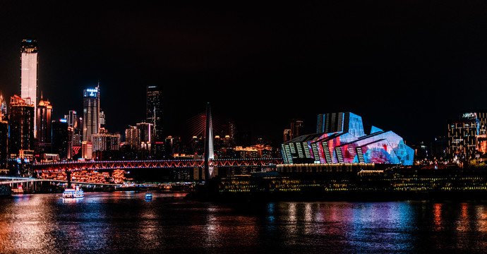 重庆大剧院夜景