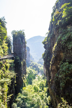 雁荡山山峰