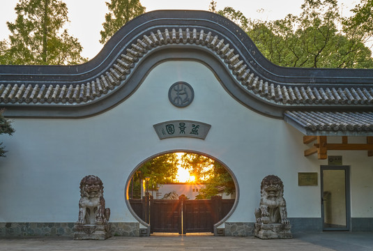 上海植物园盆景园