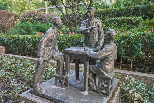 上海五卅运动人物雕塑