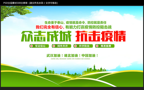 新型冠狀病毒海報(bào)