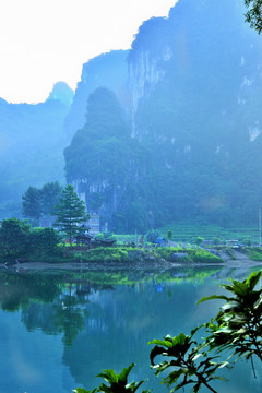 红水河月亮湾景观