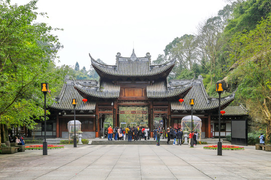 大足石刻宝顶山景区