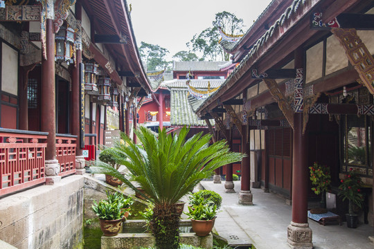 大足石刻宝顶山景区圣寿寺