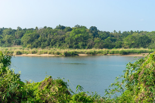 海南万泉河风光