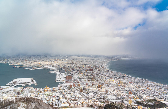 日本北海道函馆标志性景观