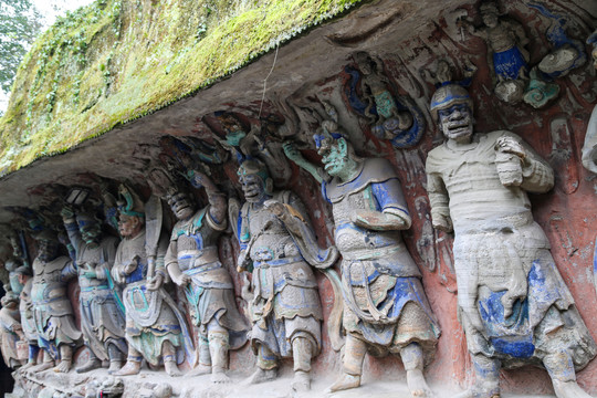 大足石刻宝顶山景区