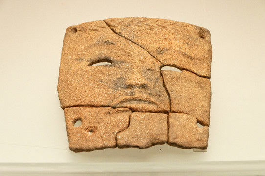 古代陶面具