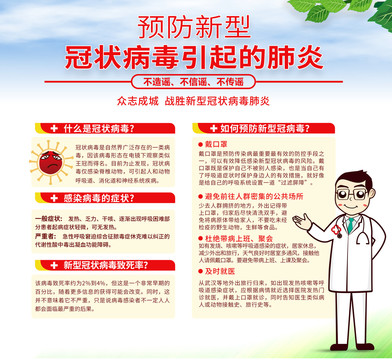 預(yù)防新型冠狀病毒肺炎