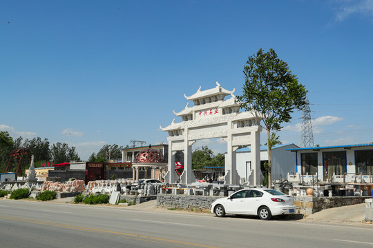 河北曲阳石雕市场