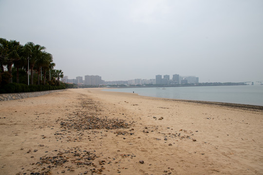 厦门五缘湾沙滩