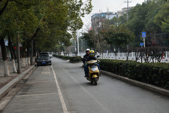 新冠肺炎时期的街道