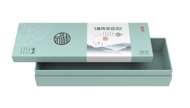 茶包裝平面圖