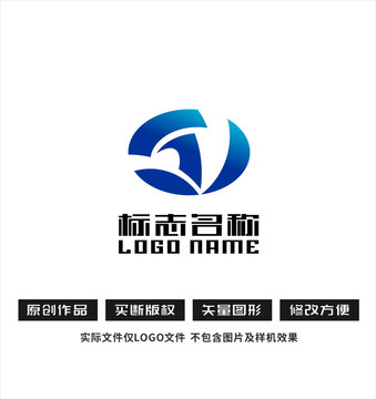 GT字母GJ标志科技logo