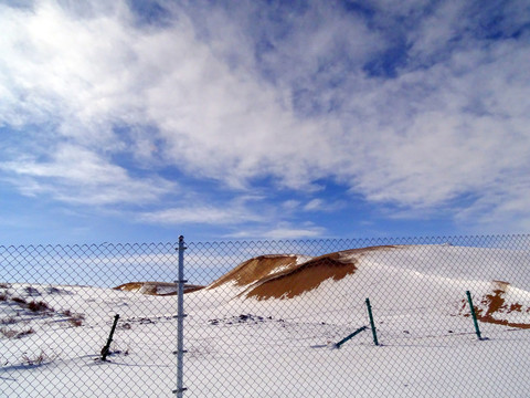 雪山地面