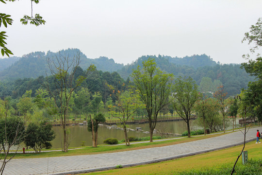 桃花源风景区风光