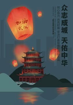 武漢加油