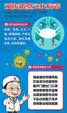 新型冠狀病毒海報(bào)