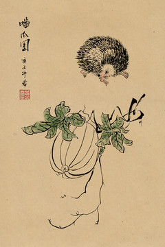 刺猬與香瓜