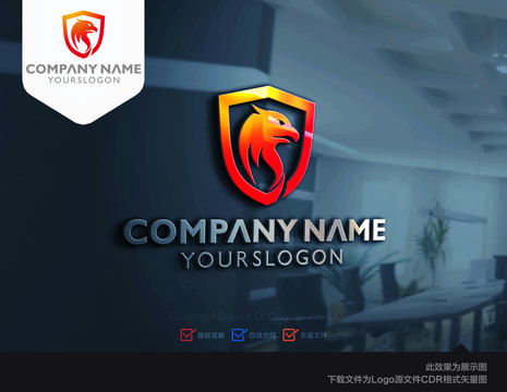 盾老鷹logo
