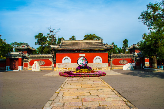 北京圆明园正觉寺山门