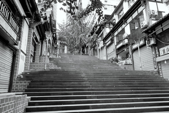 老重庆大梯道